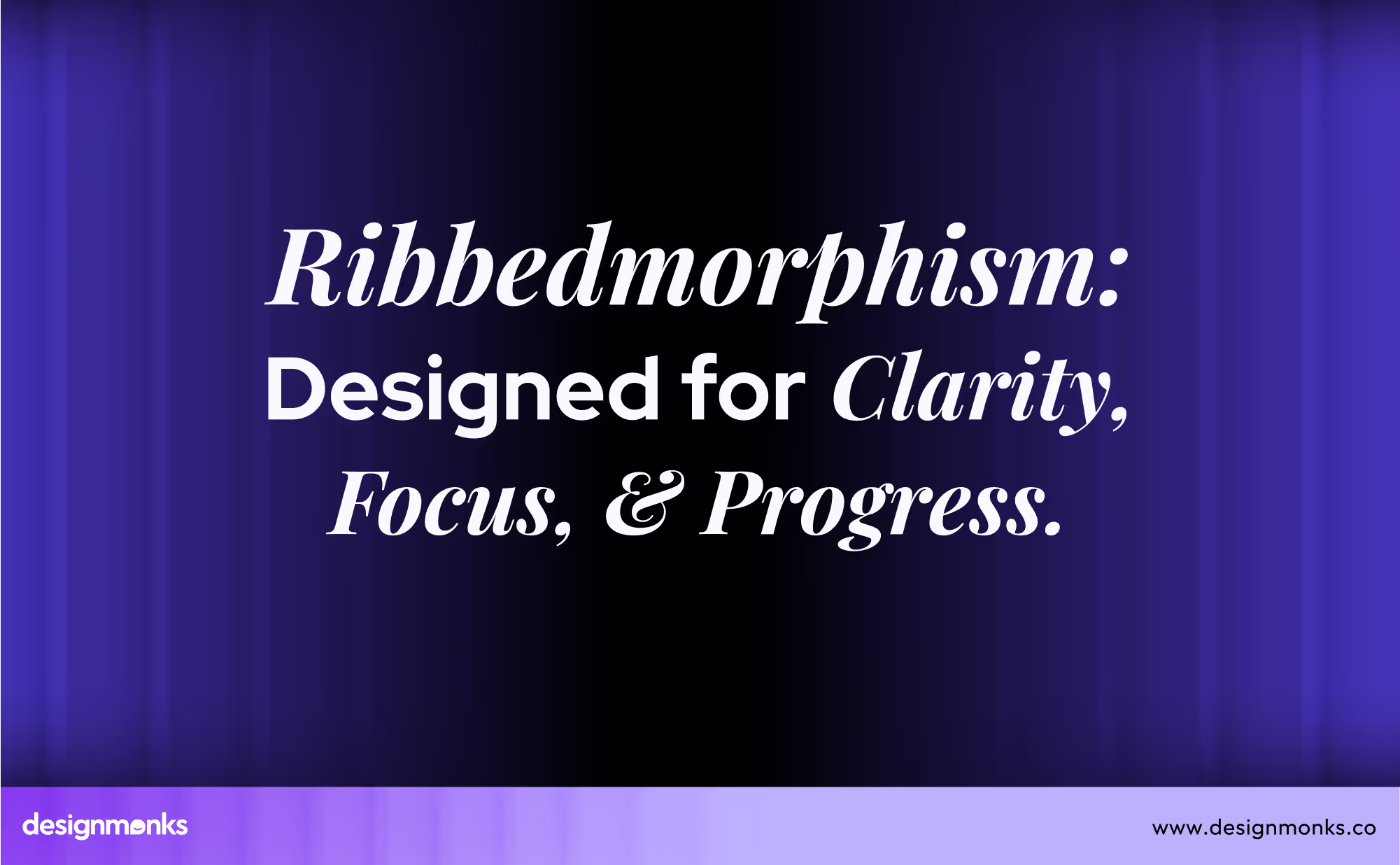 Ribbedmorphism for Rebranding